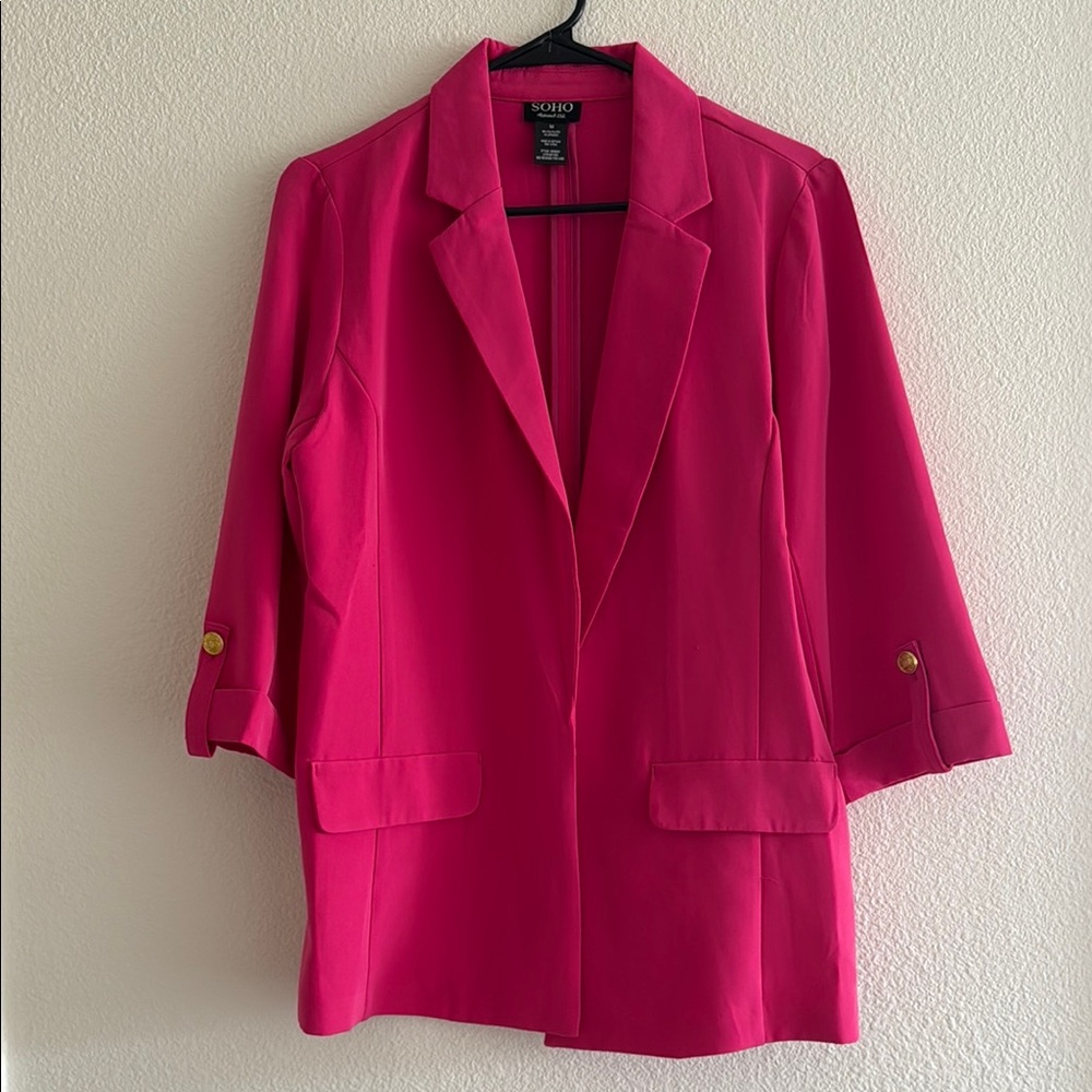 SOHO Women's Pink Blazer